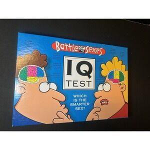 Vintage Battle Of The Sexes IQ TEST Game